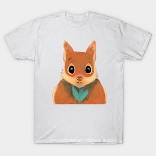 Cute Cartoon Squirrel T-Shirt